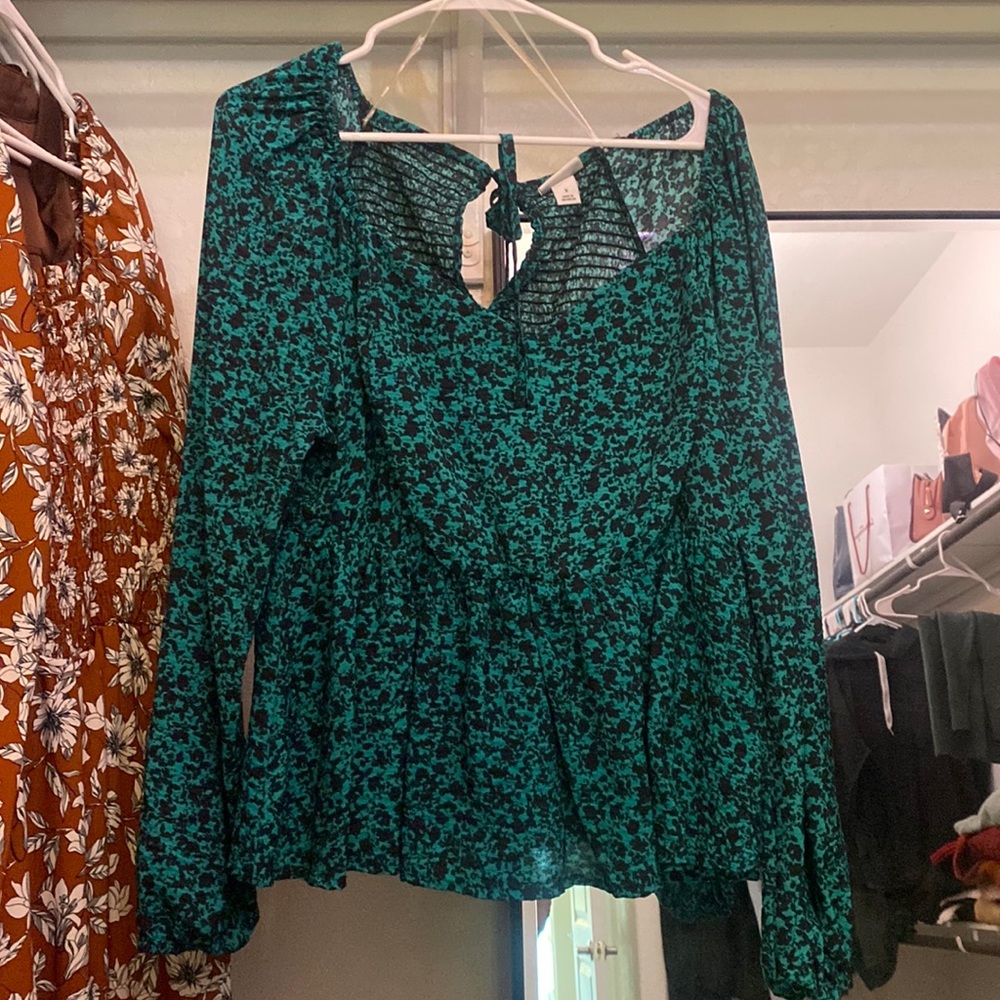 A new day peplum blouse